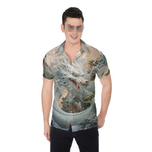 Load image into Gallery viewer, Painted Tree - White Dragon - All-Over Print Men&#39;s Shirt
