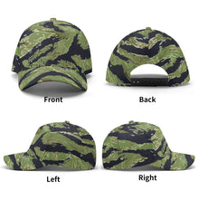 Load image into Gallery viewer, All-over Print Baseball Cap - Vietnam Tiger Stripe
