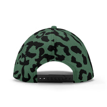 Load image into Gallery viewer, All-over Print Baseball Cap - Leopard Camouflage - Green-Black
