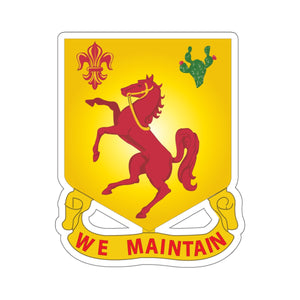 Kiss-Cut Stickers - 113th Cavalry Regiment - DUI wo txt X 300