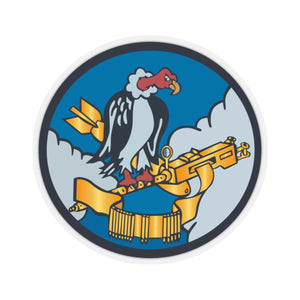 Kiss-Cut Stickers - AAC - 824th Bomb Squadron, 484th Bomb Group - 15th AAF wo Txt X 300