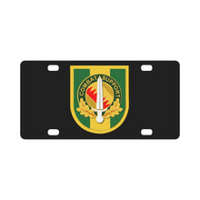 Load image into Gallery viewer, Army - Flash - 16th MP Bde w DUI wo Txt Classic License Plate
