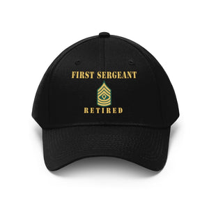 Army - First Sergeant - 1SG - Retired - Hats