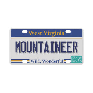Govt - License - WV - Mountaineer Classic License Plate