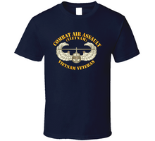 Load image into Gallery viewer, Army - Combat Air Assault - Vietnam w 3 Star Classic T Shirt
