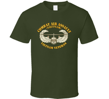 Load image into Gallery viewer, Army - Combat Air Assault - Vietnam w 3 Star Classic T Shirt
