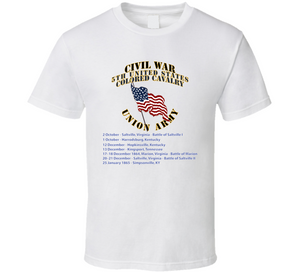 Civil War - 5th United States Colored Cavalry - USA Classic T Shirt