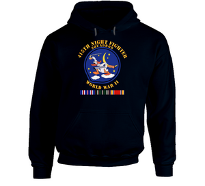 AAC - 415th Night Fighter Squadron - WWII w EU SVC Hoodie