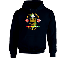 Load image into Gallery viewer, Army - Vietnam Combat Engineer - 18th Engineer Bde w SVC Hoodie
