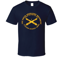 Load image into Gallery viewer, Army - 1st Field Artillery Regt - First or Not At All - Artillery Br Classic T Shirt
