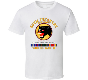 Army - 66th Infantry Division - Black Panther Division - WWII w EU SVC Classic T Shirt
