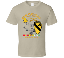 Load image into Gallery viewer, Army - 9th Cavalry (Air Cav) - 1st  Cav Division w SVC Classic T Shirt
