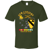 Load image into Gallery viewer, Army - 9th Cavalry (Air Cav) - 1st  Cav Division w SVC Classic T Shirt
