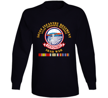 Load image into Gallery viewer, Army - 501st Infantry Regiment w IRAQ SVC Long Sleeve
