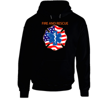 Load image into Gallery viewer, Fire and Rescue V1 Hoodie
