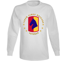 Load image into Gallery viewer, Army - 138th Fires Bde SSI - Veteran wo BackGrd Long Sleeve
