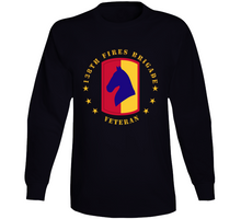Load image into Gallery viewer, Army - 138th Fires Bde SSI - Veteran wo BackGrd Long Sleeve

