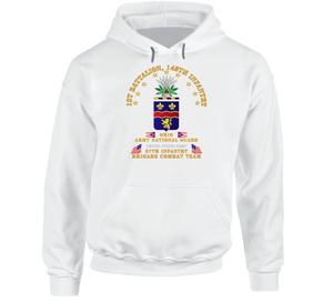 Army - 1st Bn 148th Infantry - OHANG w Flags Hoodie