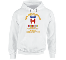 Load image into Gallery viewer, Uphold Demo - 44th Medical Bde w Svc Ribbons Hoodie

