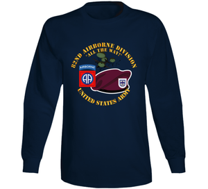 Army - 82nd Airborne Div - Beret - Mass Tac - Maroon  - 325 Infantry Regt wo DS Long Sleeve
