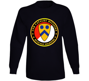 2nd Cavalry Division - Buffalo Soldiers Long Sleeve