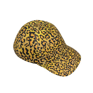All-Over Print Peaked Cap - Leopard Spots