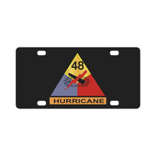 Load image into Gallery viewer, Army - 48th Armored Division - Hurricane wo Txt Classic License Plate
