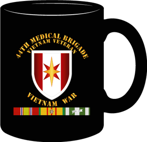 Army - 44th Medical Brigade - Vietnam Veteran w SVC Ribbons - Mug