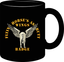 Load image into Gallery viewer, Army - Flying Horses Ass Butt Wing Badge with txt - Mug
