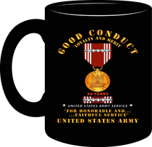 Load image into Gallery viewer, Army - Good Conduct Medal for 30 Years Service - Mug
