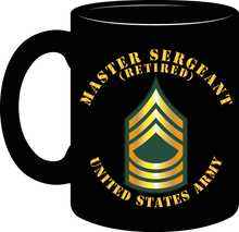 Load image into Gallery viewer, US Army - Master Sergeant (MSG) - Retired  - Mug
