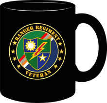 Load image into Gallery viewer, Army - Ranger Regiment Veteran - Distinctive Unit Insignia - Mug
