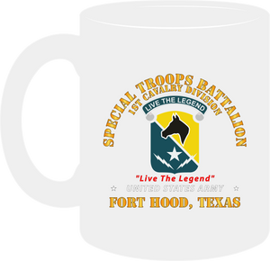 Army - Special Troops Battalion, 1st Cavalry Division "Live the Legend" Mug