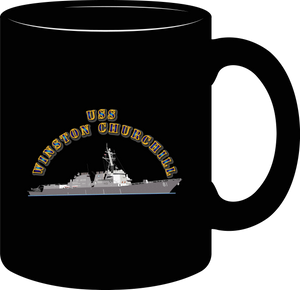 Emblem - USS Winston Churchill - Ship - 1 (1) - mug