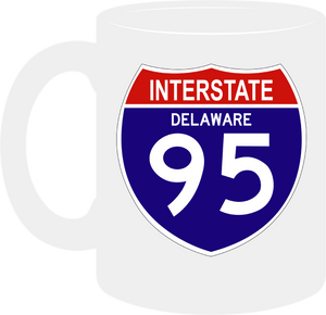 Govt - Interstate 95, Delaware - Mug