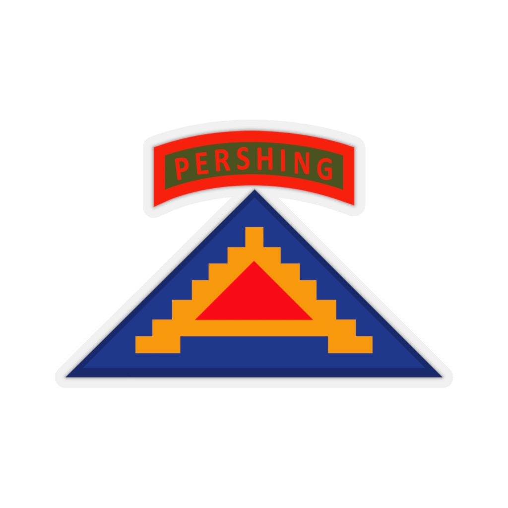Kiss-Cut Stickers - Army - 56th Artillery Brigade - 7th Army w Pershing Tab wo Txt