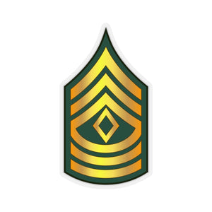 Kiss-Cut Stickers - Army - First Sergeant - 1SG wo Txt
