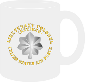 United States Air Force - Lieutenant Colonel - Retired - Mug