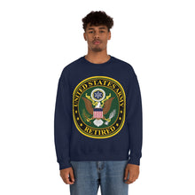 Load image into Gallery viewer, Unisex Heavy Blend Crewneck Sweatshirt - Army - US Army Retired
