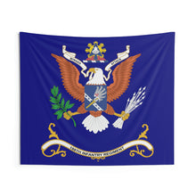 Load image into Gallery viewer, Indoor Wall Tapestries - 188th Infantry Regiment - WINGED ATTACK - Regimental Colors Tapestry
