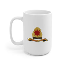 Load image into Gallery viewer, Ceramic Mug 15oz - Army - 172nd Support Battalion - DUI w White Outline - Br - Ribbon X 300

