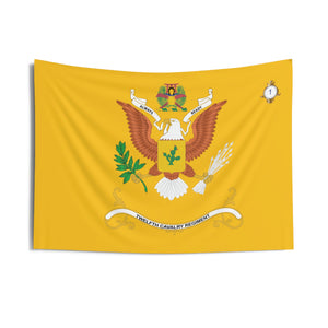 Indoor Wall Tapestries -  1st Battalion, 12th Cavalry Regiment  - Always Ready - Regimental Colors Tapestry