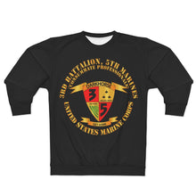 Load image into Gallery viewer, AOP Unisex Sweatshirt - USMC - 3rd Battalion, 5th Marines - Dark Horse
