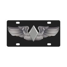 Load image into Gallery viewer, AAC - WASP Wing wo Txt Classic License Plate
