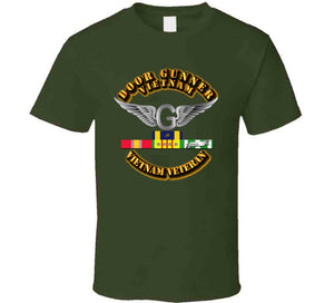 Army - Door Gunner - VN w SVC Ribbons T Shirt
