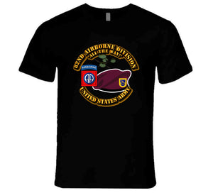 82nd Airborne Div - Beret - Mass Tac - 504th Infantry Regiment T Shirt