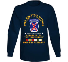 Load image into Gallery viewer, Army - 10th Mountain Division - Climb To Glory - Reforger 90, Centurion Shield  - Cold X 300 T Shirt
