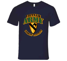 Load image into Gallery viewer, ARMY -  1st Cav - Vietnam - Combat Vet T Shirt
