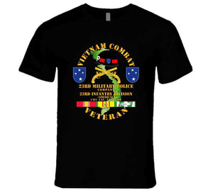 Army - Vietnam Combat Veteran, 23rd Military Police Company, 23rd Infantry Division (Americal) - T Shirt, Premium and Hoodie