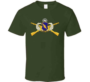 Army - Airborne Badge - 504th Infantry Regiment w Br - Mstr - No Txt T Shirt
